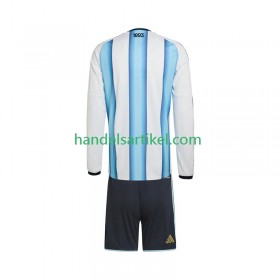 Argentinien Kinder Heim Trikotsatz World Cup 2026 Langarm